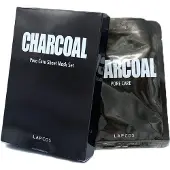 Lapcos Charcoal Tissuemasker – 5 Stuks – Poriën verfijnend Gezichtsmasker – Zuiverend & Ontgiftend – Voor een Schone en Gebalanceerde Huid | Beautymaskers.nl