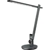 Hansa - Styro Beam LED tafellamp, traploos dimbaar, memoryfunctie, draaiknopbediening, donkergrijs