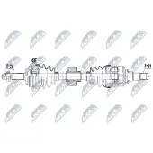 NTY NPW-TY-139 Aandrijfas