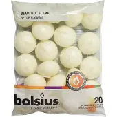 Bolsius Drijfkaars Crème 4,5 Uur D 4 H 2,5 Cm 20 Stuks