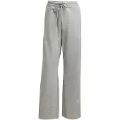 Adidas Sportbroek ' Straight Leg' grijs gemêleerd / offwhite