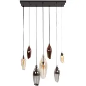 AnLi Style AnLi Stijl Hanglamp Cocoon, 4+3 lampen