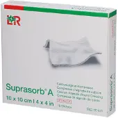 Lohmann & Rauscher Suprasorb A Calciumalginaatverband 10 x 10 cm 20441 10 St Compressen