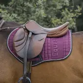 Horka - Equestrian Pro Embossed - Zadeldek CC - Blauw - Maat Pony