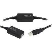 Logilink UA0145, USB 2.0 actieve verlengkabel, 15,0 meter
