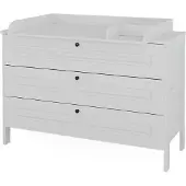 VitaliSpa Ajaton Commode – 133 x 98.4 cm met 3 lades Wit