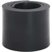 vidaXL Rubberen rand voor sneeuwploeg 150x15x1 cm zwart