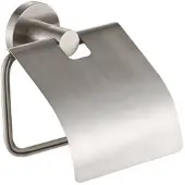 Plieger Vigo Wc Rolhouder – Toiletrolhouder Met Klep – Met Schroeven – 10 jaar garantie – Geborsteld Chroom