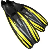 Seac Sub F100 Pro Diving Fins Geel EU 40-41