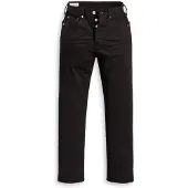 Levi's Jeans '501 CROP' zwart