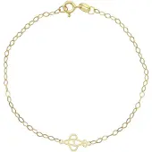 SKY Dames Armband Vliegtuig 14K Goud