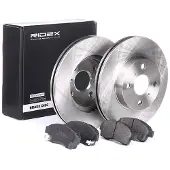 RIDEX 3405B0262 Remschijven en blokken