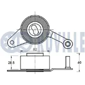 RUVILLE 5567 Wiellagerset