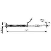 Bosch 1 987 481 A56 Remslang
