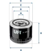 Ufi 22.028.00 Oliefilter