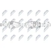 NTY NPW-RE-163 Aandrijfas