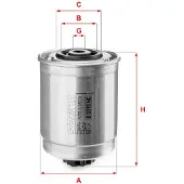 Sofima Brandstoffilter S 0319 NC