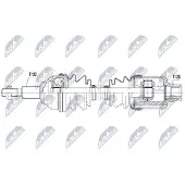 NTY NPW-CH-036 Aandrijfas