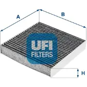 Ufi 54.248.00 Interieurfilter