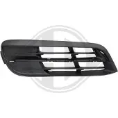 Diederichs 1225242 Ventilatiegrille, bumper