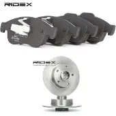RIDEX 3405B1304 Remschijven en blokken