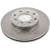 MAPCO 15521 Remschijf