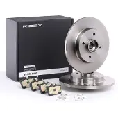 RIDEX 3405B0308 Remschijven en blokken