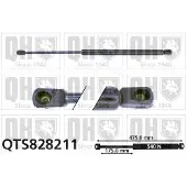 Quinton Hazell QTS828211 Gasveer achterklep
