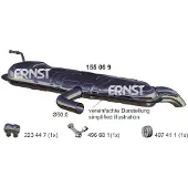 ERNST 155069 Einddemper