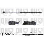 Quinton Hazell QTS828298 Gasveer achterklep