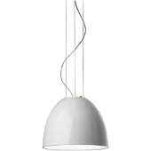 Artemide Nur Mini Hanglamp Gloss White | Bulb