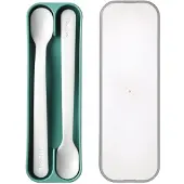 Mepal Babylepelset Mio Blauw 2-delig