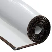 vidaXL Doorzichtig zeildoek met zeilringen 1x10 m polyethyleen