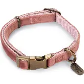 Designed By Lotte Hondenhalsband Velura Roze 26-40 X 1,5 Cm