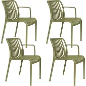 Housecraft living tuinstoel Mante (set van 4)