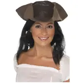 Vegaoo Hoed + piratenpruik