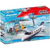 Playmobil Luchthaven met vliegtuig - P-71153