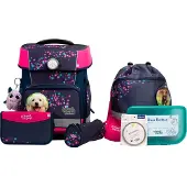 School-mood Champion Pro Schooltas set 7-delig paars