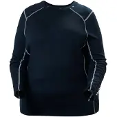 Helly Hansen Lifa Merino Midweight Crew Plus, dames, navy