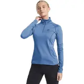 Tenson TXlite Half Zip Skipully dames Blauw XS/34