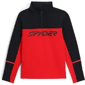 Spyder Speed Fleece 1/3 Zip Skipully heren Rood L