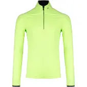 Kjus Skipully Men Feel Midlayer Half-Zip Limelight/Black-Maat 52