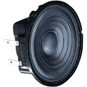 Visaton K 50 WP - 8 Ohm 2 inch 5 cm Mini-luidspreker 2 W 8 Ω Zwart Kunststof membraan, Vochtbestendig, UV-bestendig