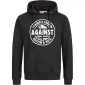 Lonsdale Sweatshirt zwart / wit