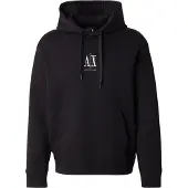 Armani Exchange Sweatshirt zwart / wit