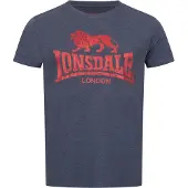 Lonsdale Shirt navy / rood