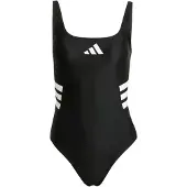 Adidas Sportbadpak '3-Stripes U-back' zwart / wit