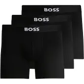 BOSS ONE set van drie boxershorts met logotailleband