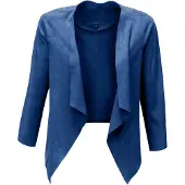 18N62 Bolero 'NECharmoise' blauw