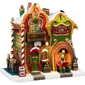 Lemax Li'i Murph's Sleigh Shop 17x26x27 cm Kersthuisje